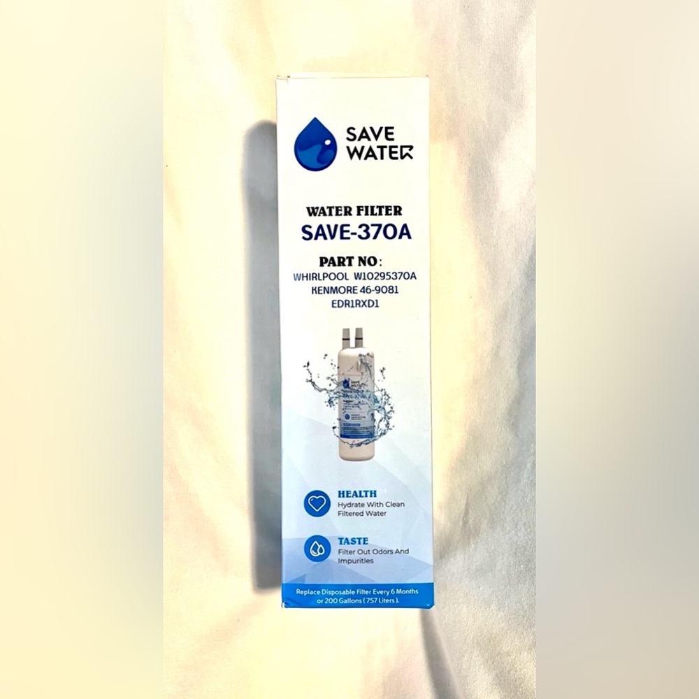 *NIB* Save Water WHIRLPOOL #W10295370A~KENMORE 46-9081 Refrigerator Water Filter